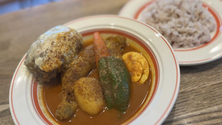 最近マスコミで話題のスープカレーに行ってみた