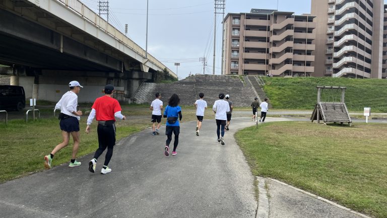 おかやまマラソン明けて最初の練習会